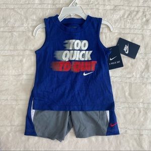 24 months BNWT Nike 2 piece matching outfit